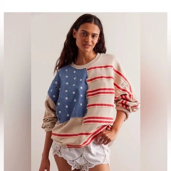 Free People X Tricia Fix crew - Picture 3 of 4